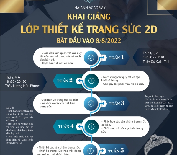 KHAI GIẢNG KHÓA HỌC THIẾT KẾ 2D	