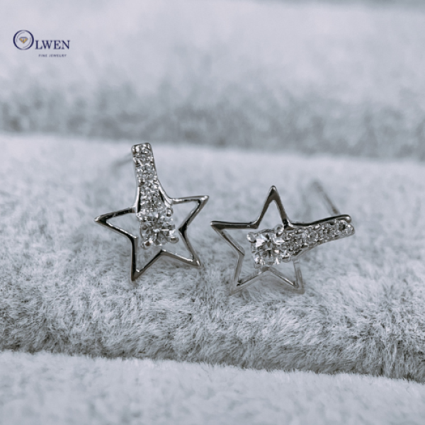 ĐÔI HOA TAI KIM CƯƠNG OW7