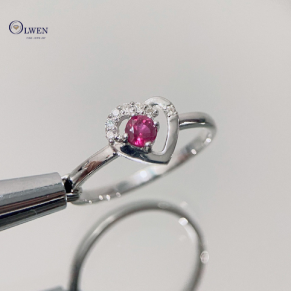 NHẪN RUBY KIM CƯƠNG OW6