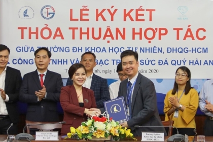 HỢP TÁC ĐÀO TẠO VÀ NGHIÊN CỨU VỚI KHOA ĐỊA CHẤT TRƯỜNG ĐẠI HỌC KHOA HỌC TỰ NHIÊN
