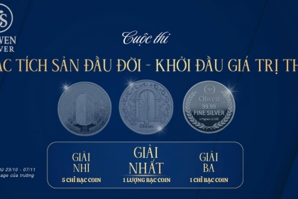 BẠC TÍCH SẢN ĐẦU ĐỜI - KHỞI ĐẦU GIÁ TRỊ THẬT TRƯỜNG ĐH TÀI NGUYÊN VÀ MÔI TRƯỜNG