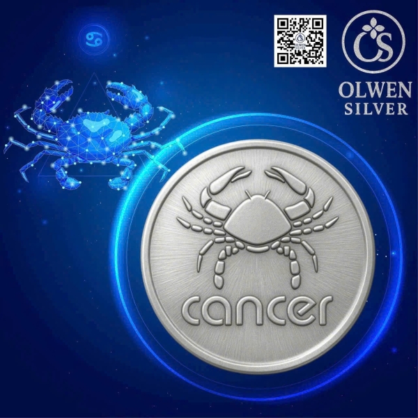 Bạc Coin 12 Cung hoàng đạo - Cự Giải (Cancer)